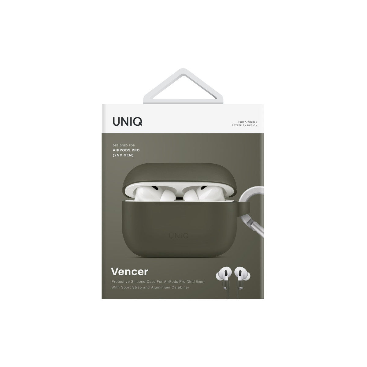 Uniq Apple Airpods Pro 2 (2.nesil) Vencer Silikon Kılıf