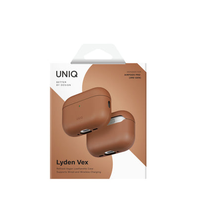 Uniq Apple Airpods Pro 3 (3.nesil) Lyden Vex Deri Kılıf