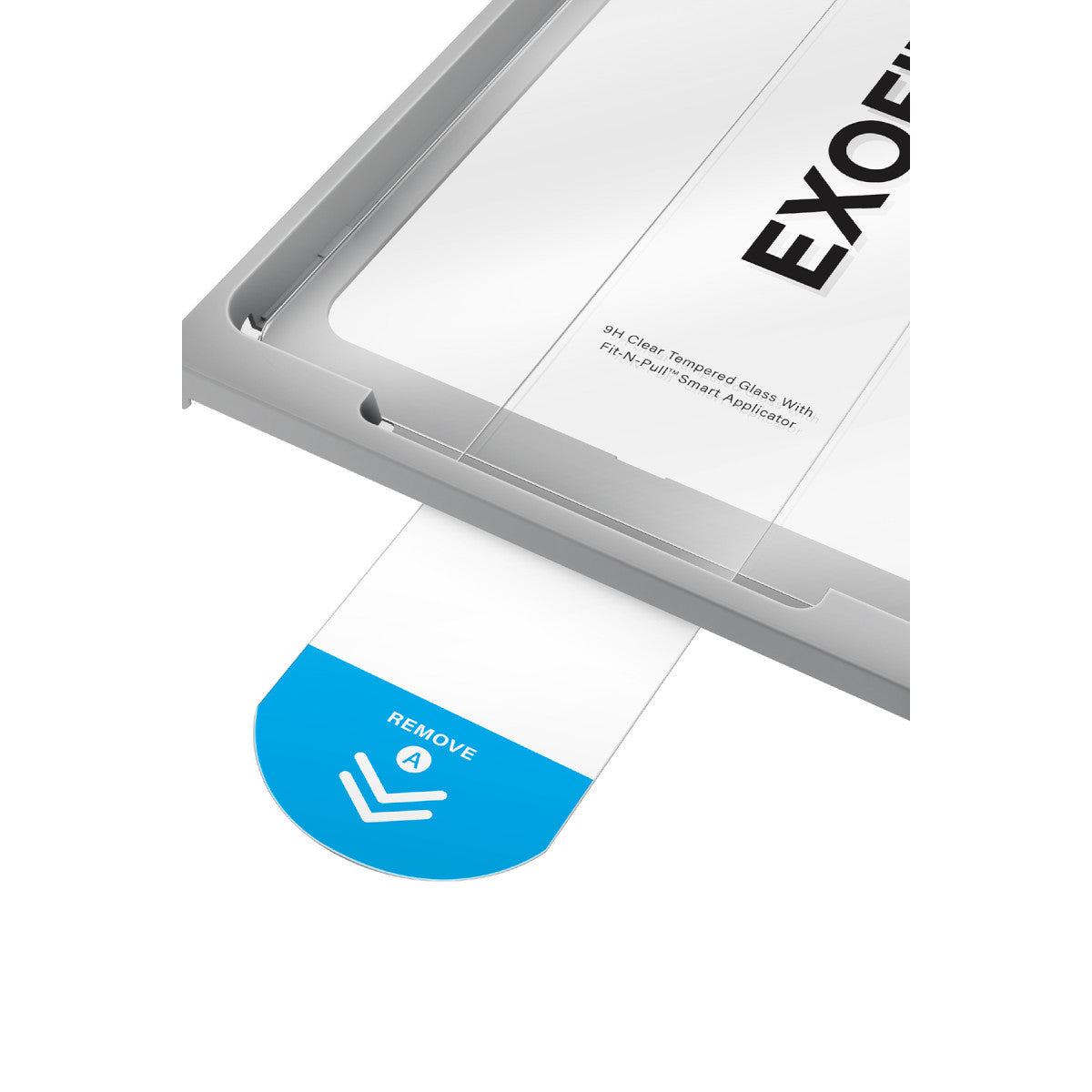 Uniq Apple iPad 2025 10.9 10.Nesil (A16) Optix Exofit Applicator HD Tablet Cam Ekran Koruyucu