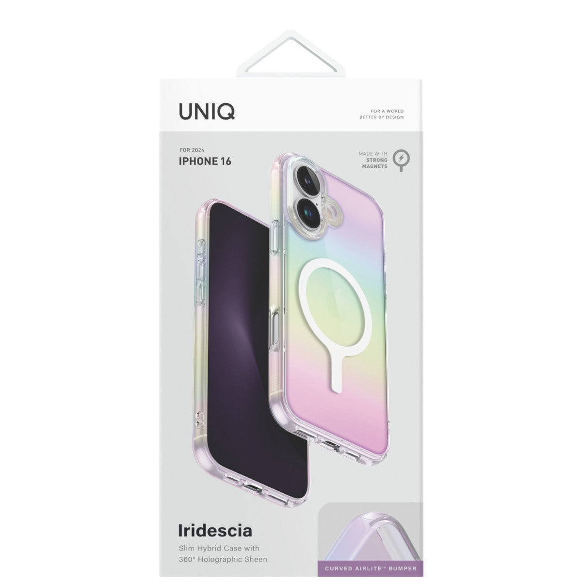 Uniq Apple iPhone 16 Plus Iridescia Magsafe Kapak