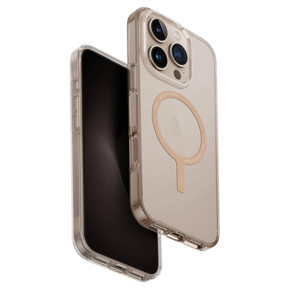 Uniq Apple iPhone 16 Pro Clario Magsafe Kapak - Gold