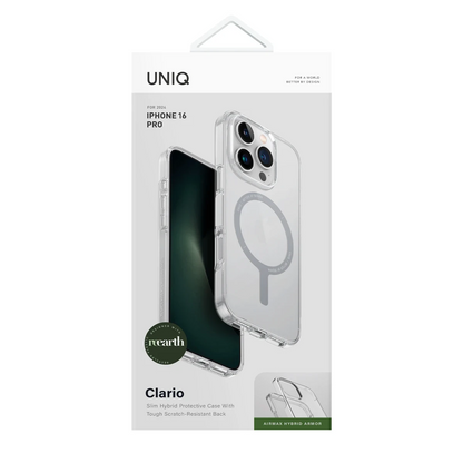 Uniq Apple iPhone 16 Pro Clario Magsafe Kapak - Gold