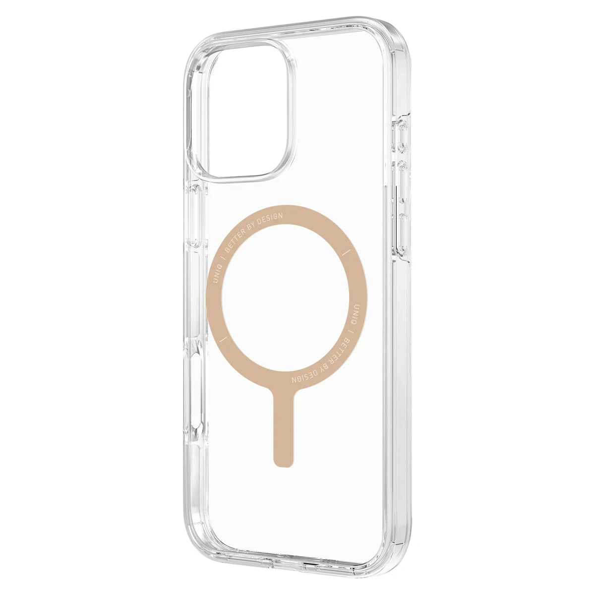 Uniq Apple iPhone 16 Pro Clario Magsafe Kapak - Gold