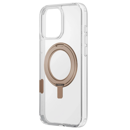Uniq Apple iPhone 16 Pro Max Swivix Rotating Kickstand Kapak - Gold