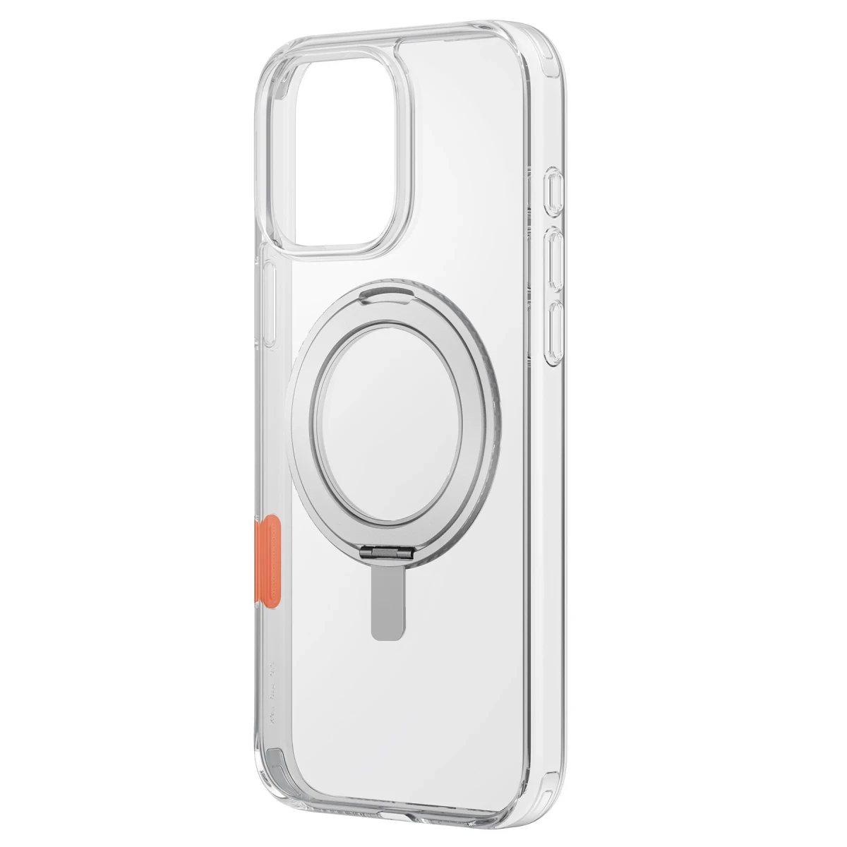 Uniq Apple iPhone 16 Pro Max Swivix Rotating Kickstand Kapak - Şeffaf