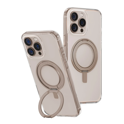 Uniq Apple iPhone 16 Pro Swivix Rotating Kickstand Kapak - Gold