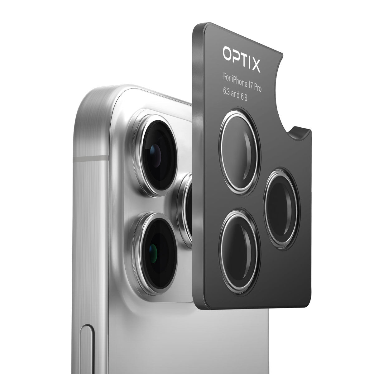 Uniq Apple iPhone 17 Air Optix Alüminyum Kamera Lens Koruyucu