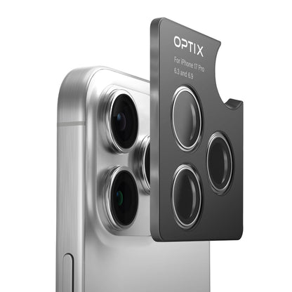 Uniq Apple iPhone 17 Air Optix Alüminyum Kamera Lens Koruyucu
