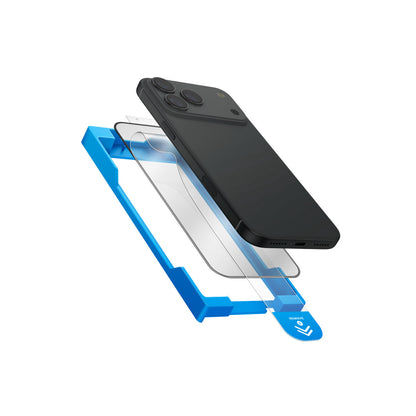 Uniq Apple iPhone 17 Air Optix Exofit Vivid Applicator HD Cam Ekran Koruyucu