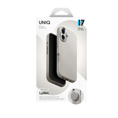 Uniq Apple iPhone 17 Lyden Magsafe Deri Kapak