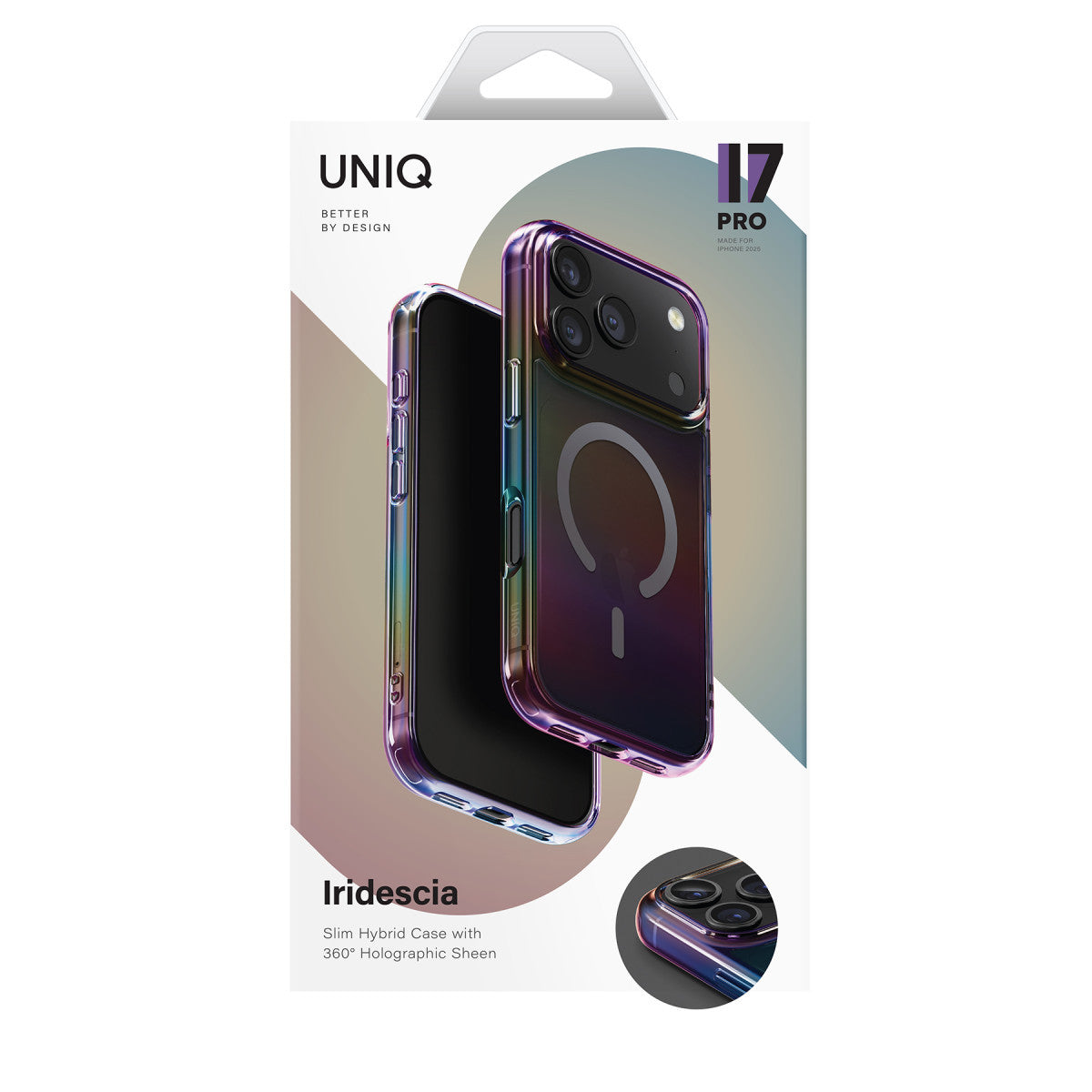 Uniq Apple iPhone 17 Pro Iridescia Magsafe Kapak