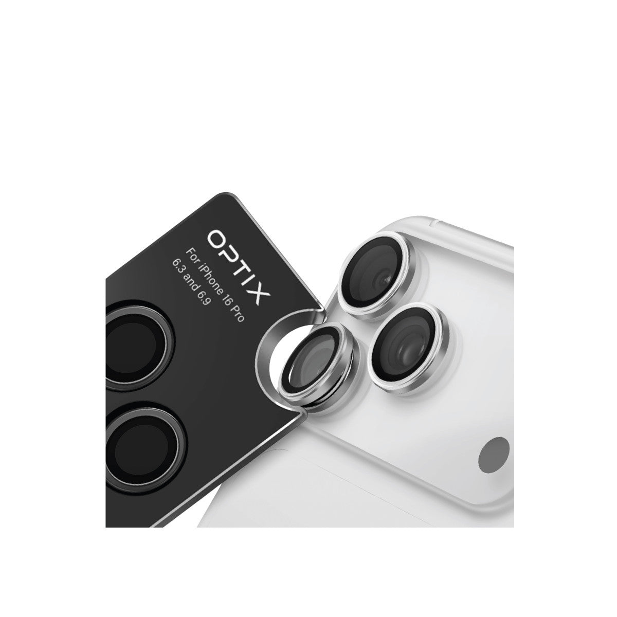 Uniq Apple iPhone 17 Pro Max Optix Alüminyum Kamera Lens Koruyucu