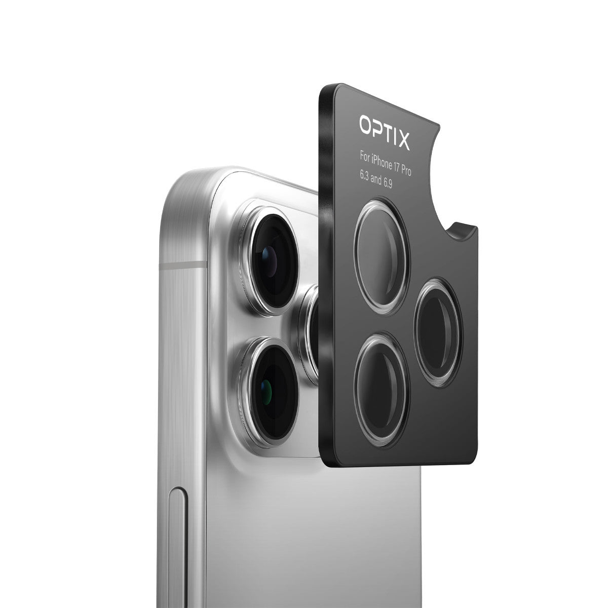 Uniq Apple iPhone 17 Pro Max Optix Kamera Lens Koruyucu