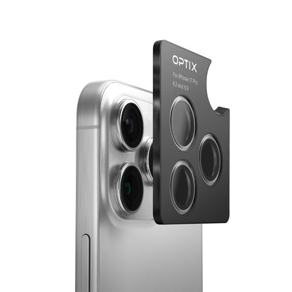 Uniq Apple iPhone 17 Pro Max Optix Kamera Lens Koruyucu
