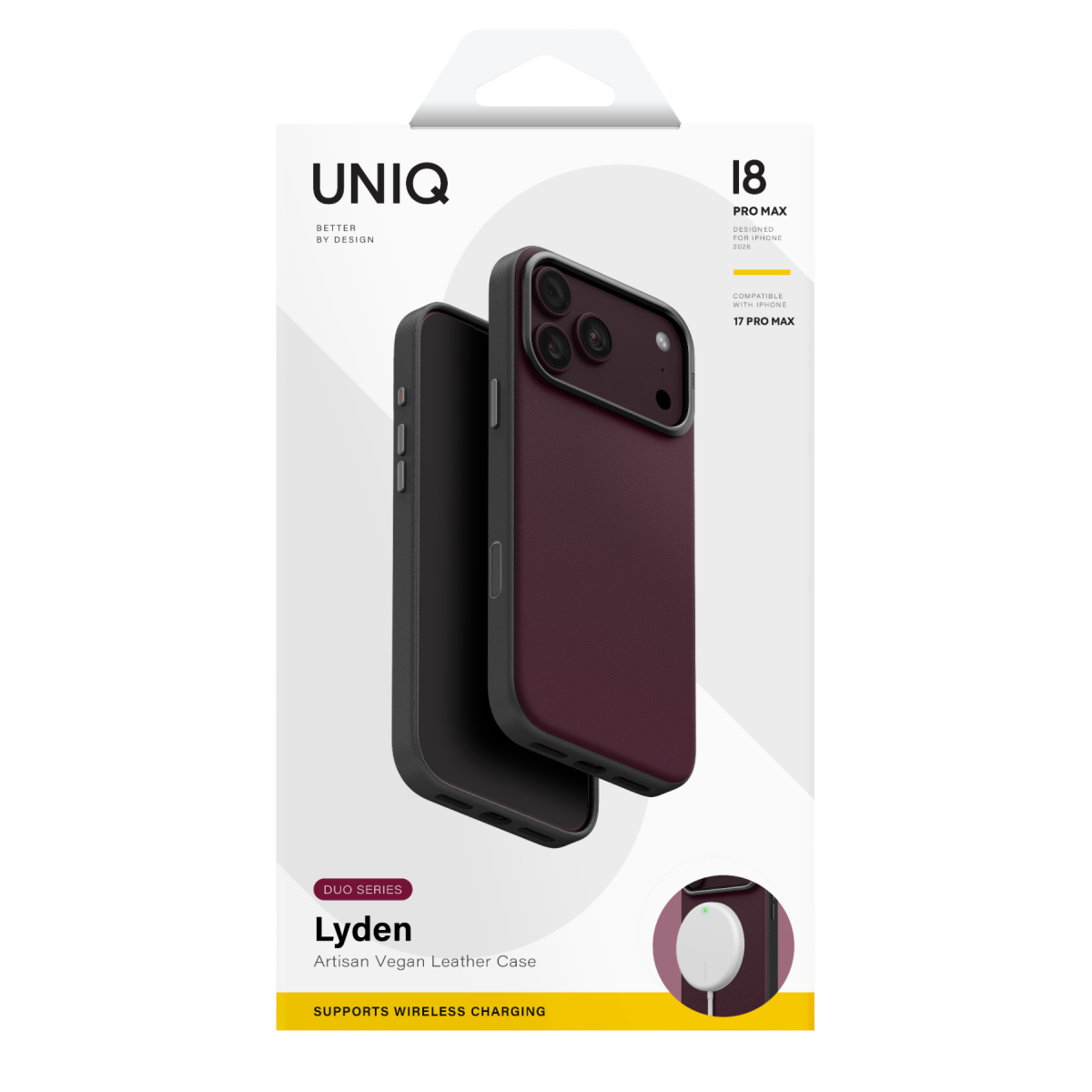 Uniq Apple iPhone 18 Pro Lyden DS Magsafe Kılıf