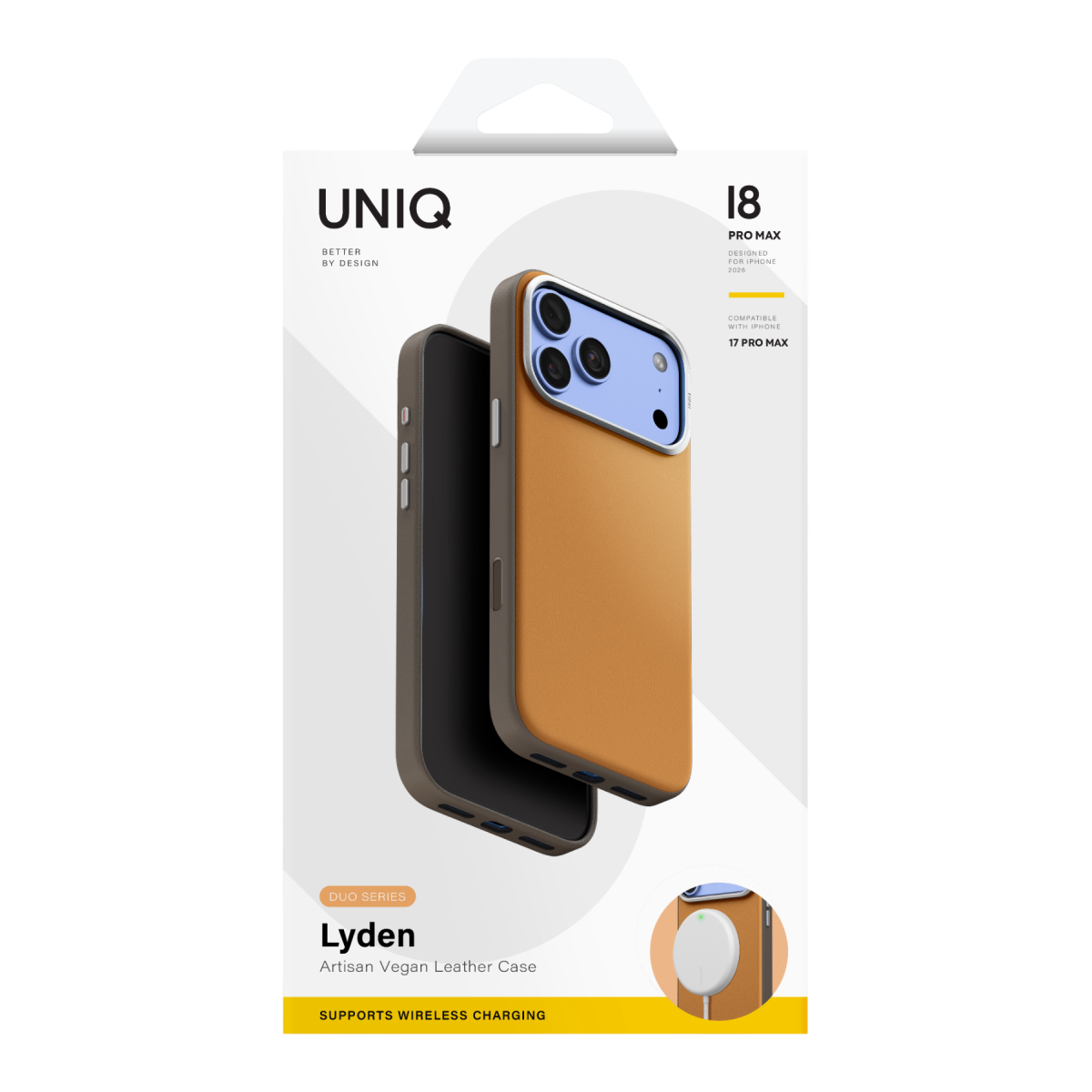 Uniq Apple iPhone 18 Pro Lyden DS Magsafe Kılıf