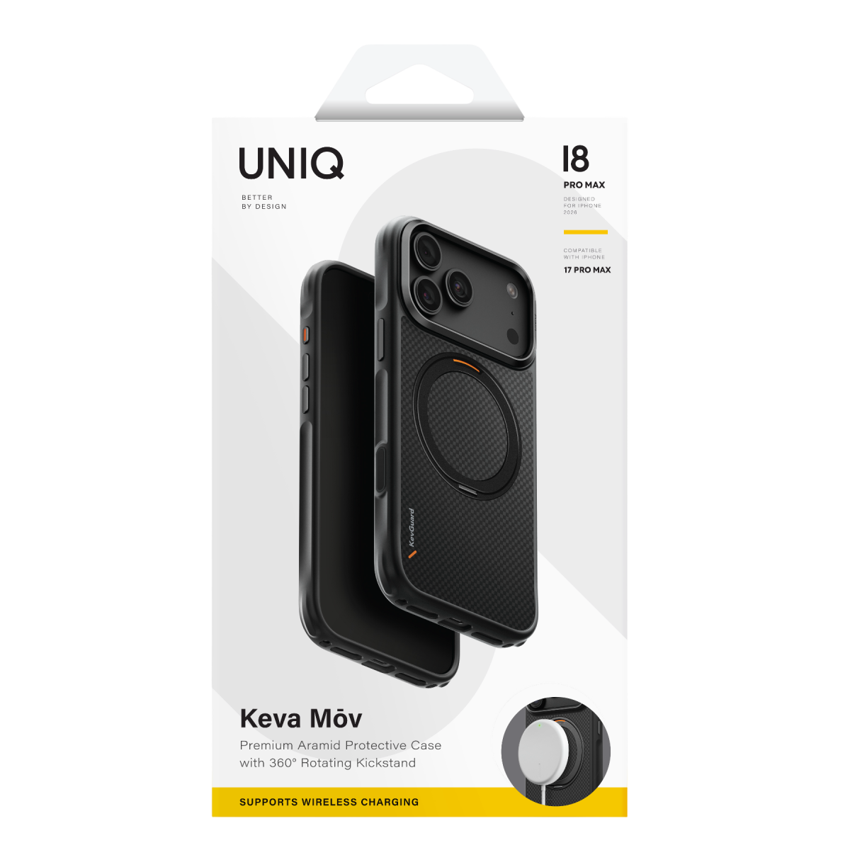 Uniq Apple iPhone 18 Pro Max Keva Mov Magsafe Kapak
