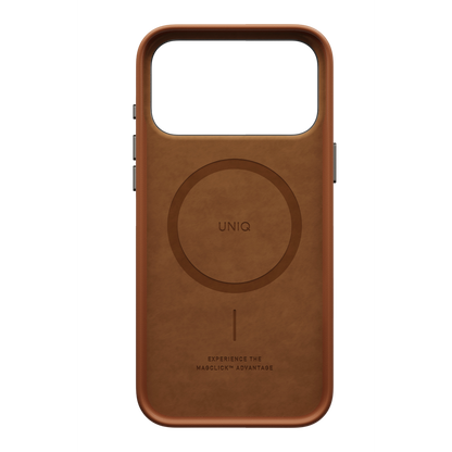Uniq Apple iPhone 18 Pro Max Lyden Magsafe Deri Kapak