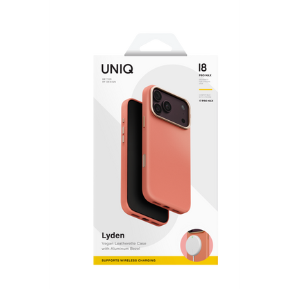 Uniq Apple iPhone 18 Pro Max Lyden Magsafe Deri Kapak
