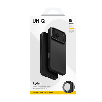 Uniq Apple iPhone 18 Pro Max Lyden Magsafe Deri Kapak