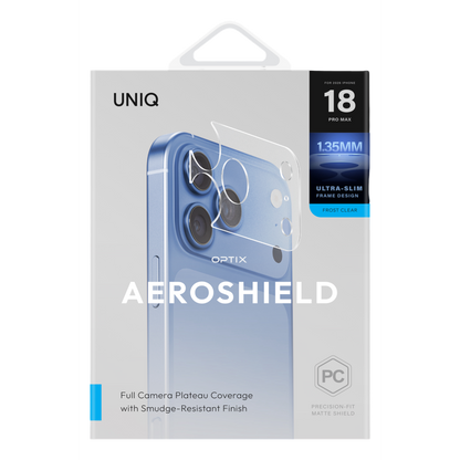 Uniq Apple iPhone 18 Pro Max Optix AeroShield Kamera Modül Koruyucu