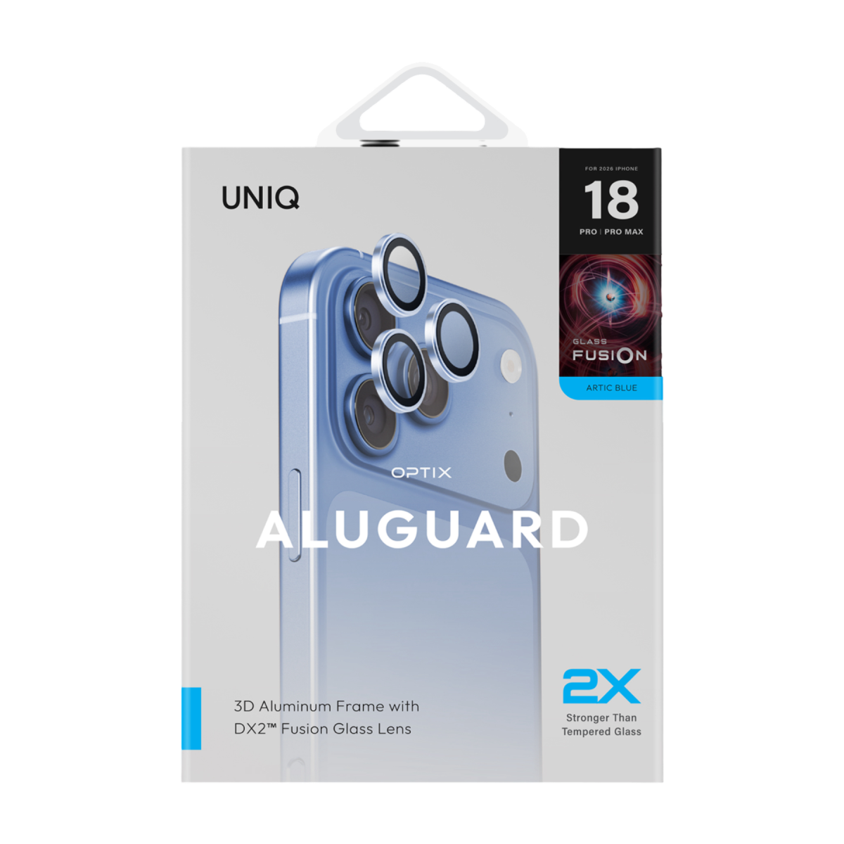 Uniq Apple iPhone 18 Pro Max Optix Aluguard Kamera Lens Koruyucu