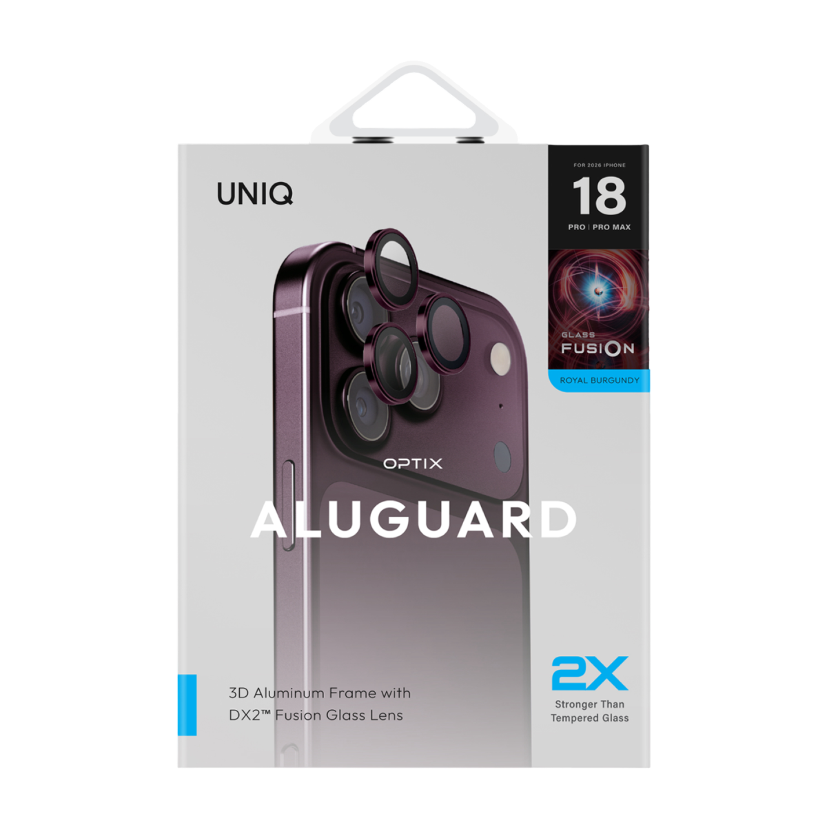 Uniq Apple iPhone 18 Pro Max Optix Aluguard Kamera Lens Koruyucu