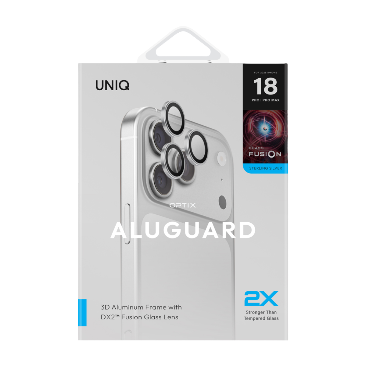Uniq Apple iPhone 18 Pro Max Optix Aluguard Kamera Lens Koruyucu