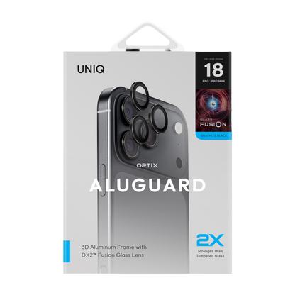 Uniq Apple iPhone 18 Pro Max Optix Aluguard Kamera Lens Koruyucu