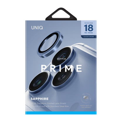 Uniq Apple iPhone 18 Pro Max Optix Prime Kamera Lens Koruyucu
