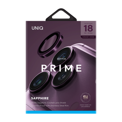 Uniq Apple iPhone 18 Pro Max Optix Prime Kamera Lens Koruyucu