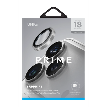 Uniq Apple iPhone 18 Pro Max Optix Prime Kamera Lens Koruyucu