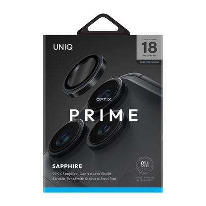 Uniq Apple iPhone 18 Pro Max Optix Prime Kamera Lens Koruyucu