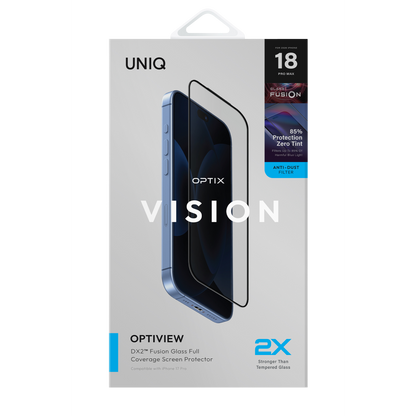 Uniq Apple iPhone 18 Pro Max Optix Vision Optiview Cam Ekran Koruyucu