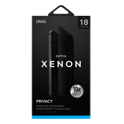 Uniq Apple iPhone 18 Pro Max Optix Xenon Nanocream Privacy Cam Ekran Koruyucu