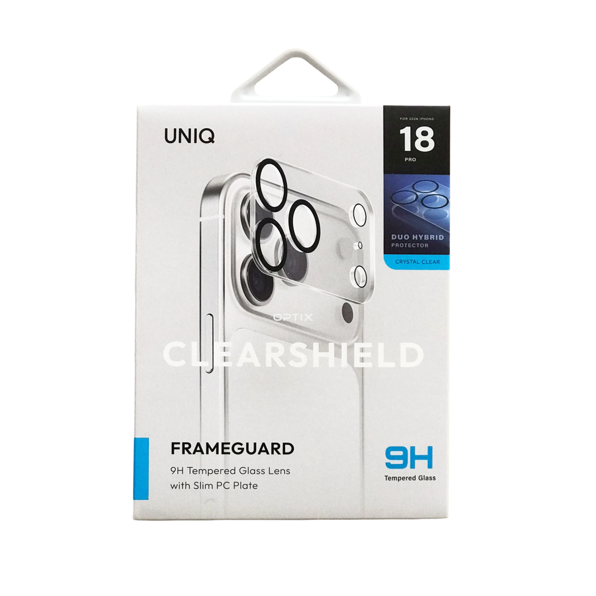 Uniq Apple iPhone 18 Pro Optix ClearShield Kamera Lens Koruyucu