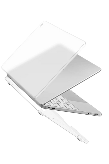 Uniq Apple MacBook Neo Claro Şeffaf Koruma Seti - Şeffaf