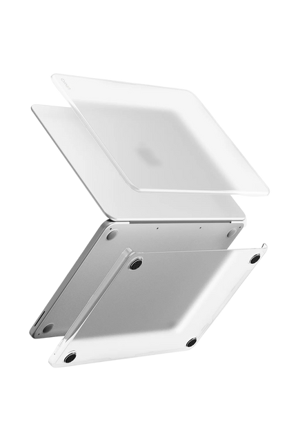 Uniq Apple MacBook Neo Claro Şeffaf Koruma Seti - Şeffaf