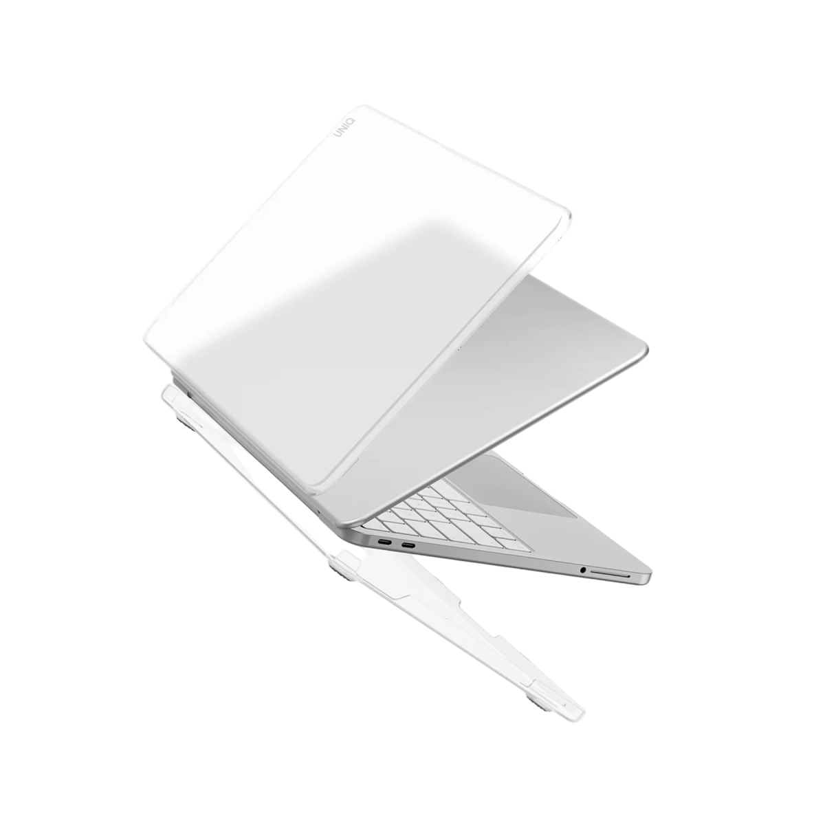 Uniq Apple MacBook Neo Claro Şeffaf Koruma Seti