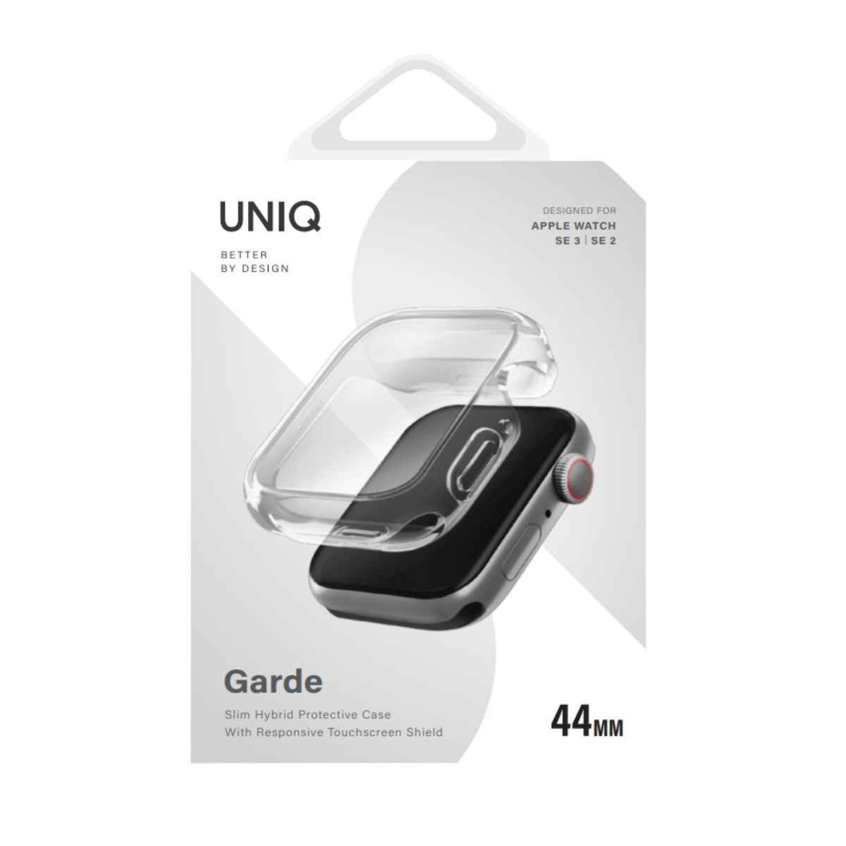 Uniq Apple Watch SE (3.Nesil) 44mm Garde Kasa Cam Ekran Koruyucu
