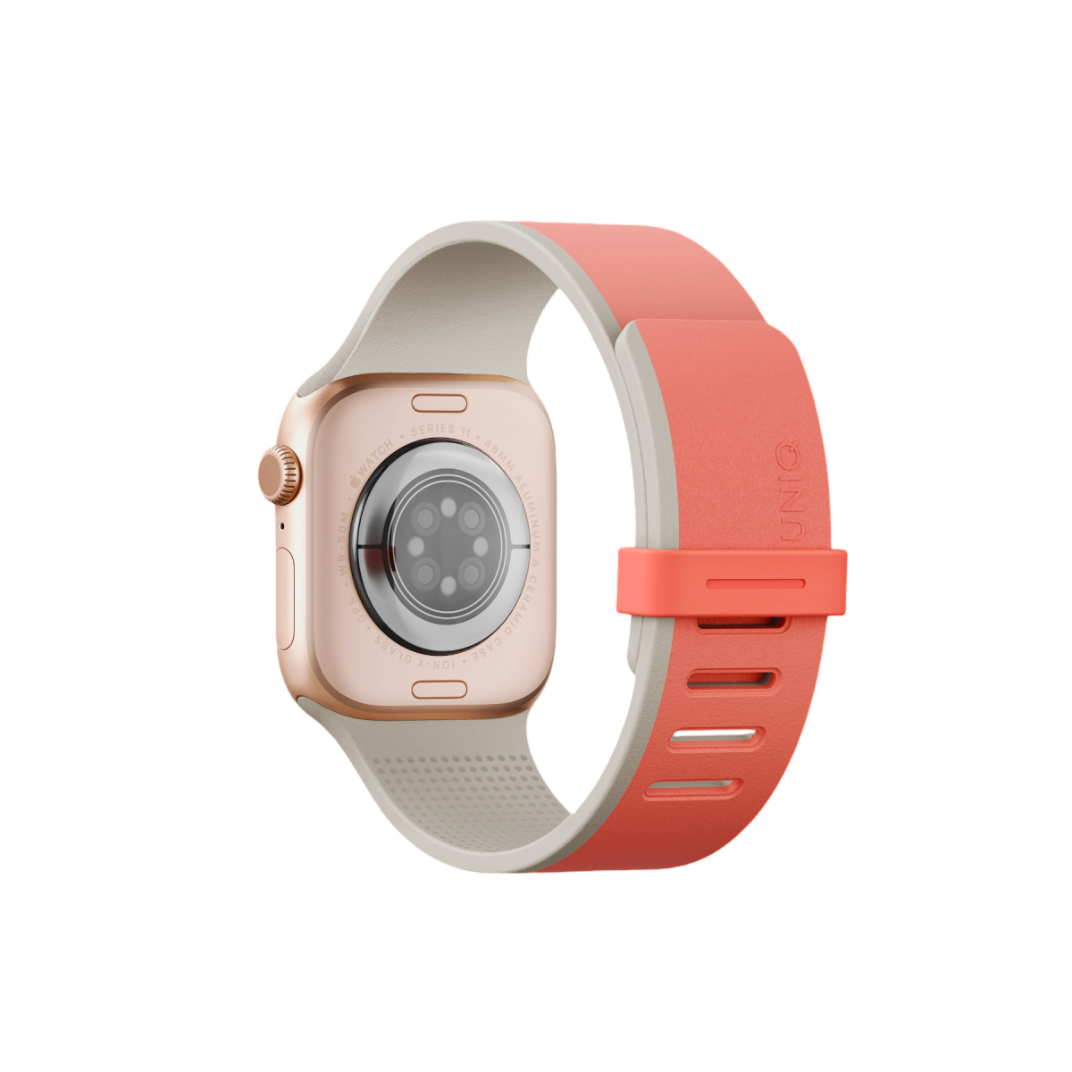 Uniq Apple Watch Ultra 49mm Revix IV Reversible Manyetik Kordon - Siyah-Gri