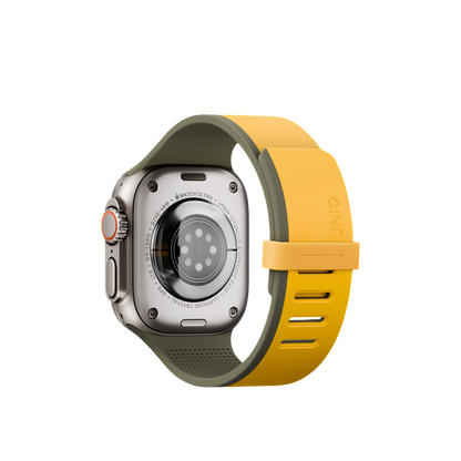 Uniq Apple Watch Ultra 49mm Revix IV Reversible Manyetik Kordon - Siyah-Gri