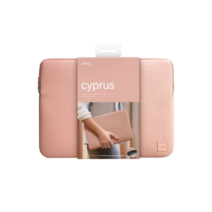 Uniq Cyprus Su Geçirmez Neopren Kumaş 14inç Laptop Çanta - Pembe