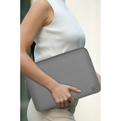 Uniq Cyprus Su Geçirmez Neopren Kumaş 16inç Laptop Çanta - Gri