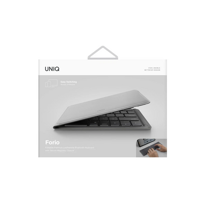 Uniq Forio Katlanabilir Bluetooth Klavye - Gri