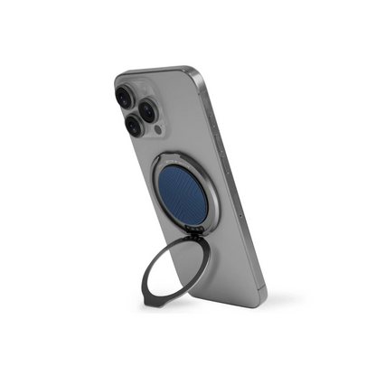 Uniq GripFit Classic 360 Manyetik Magsafe Kickstand Yüzük - Mavi