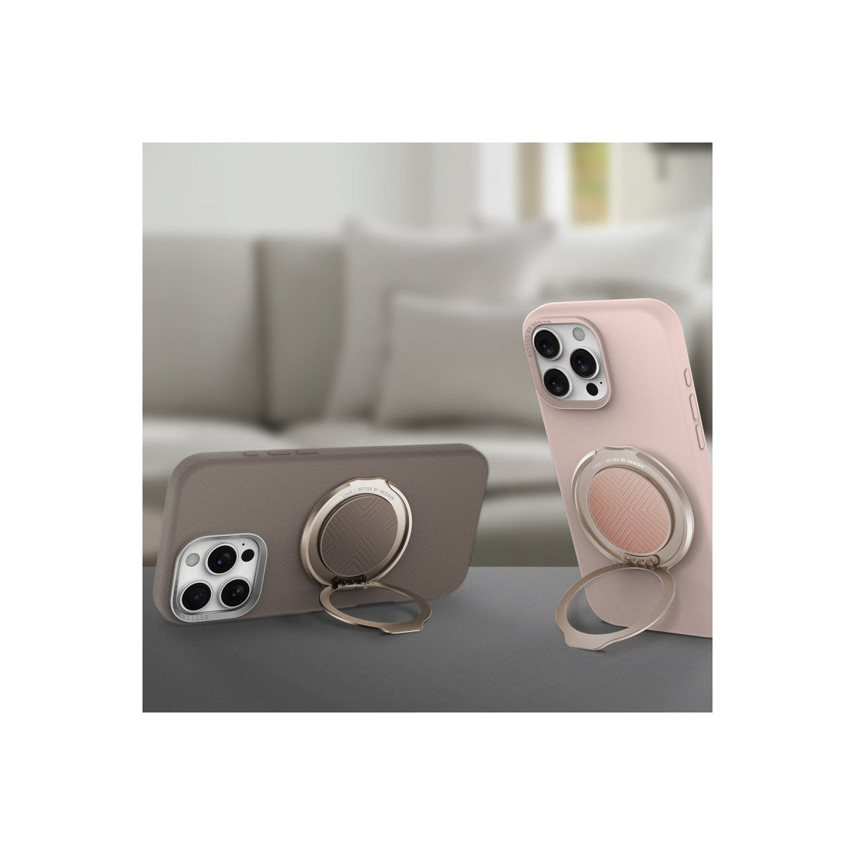 Uniq GripFit Classic 360 Manyetik Magsafe Kickstand Yüzük