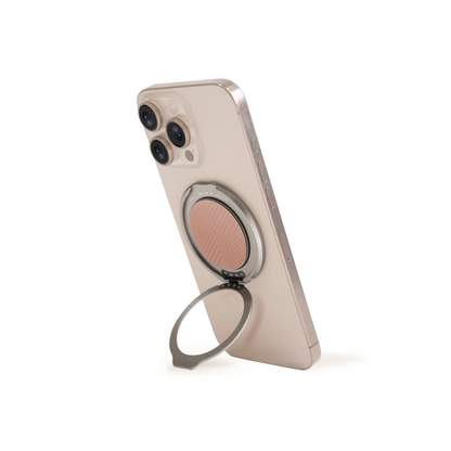 Uniq GripFit Classic 360 Manyetik Magsafe Kickstand Yüzük - Pembe