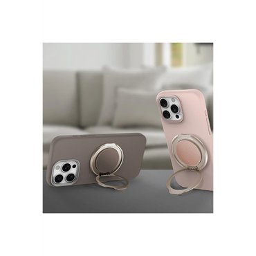Uniq GripFit Classic 360 Manyetik Magsafe Kickstand Yüzük - Pembe
