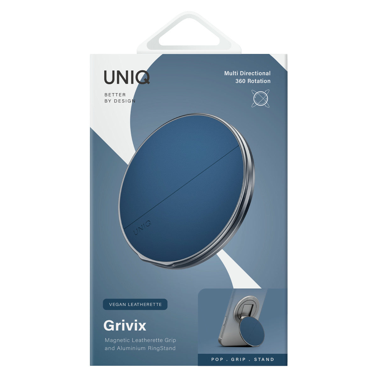 Uniq Grivix Classic 360 Manyetik Magsafe Kickstand Yüzük